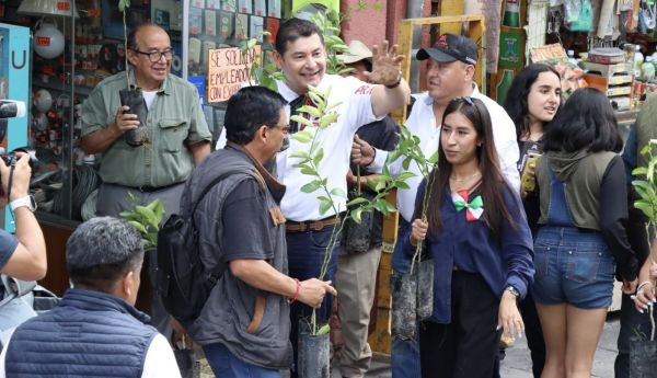 “Trabajamos para honrar la visión humanista del Presidente“: Armenta en el Centro Histórico