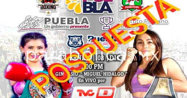 Tima promotora Rocha aficionados del box profesional en Puebla