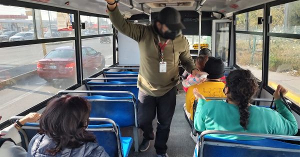 Continúa SMT supervisando medidas de prevención contra la COVID-19 en el transporte