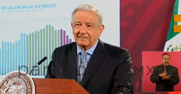 Destaca AMLO estrategia del Gobierno Federal contra la inflación