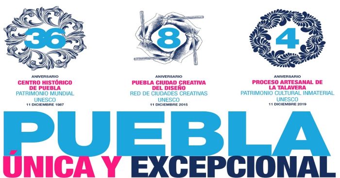 Celebran en Puebla capital el reconocimiento de la UNESCO