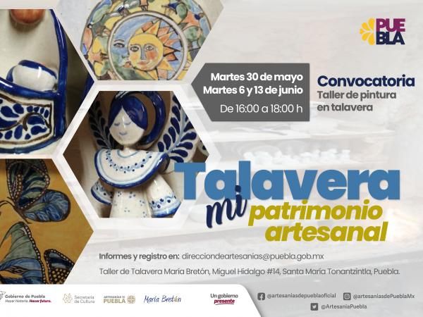 Realizará gobierno estatal taller de pintura en Talavera para niñas, niños y jóvenes