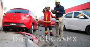 Deja 3 lesionados choque en Xilotzingo