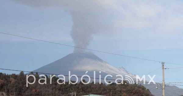 Descarta Sergio Salomón visita de AMLO ante contingencia volcánica