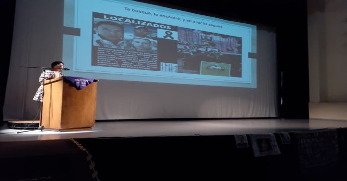 Realizan Foro con el Colectivo "La Voz de los desaparecidos"