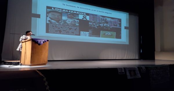 Realizan Foro con el Colectivo "La Voz de los desaparecidos"