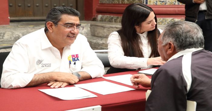 Refrenda Sergio Salomón respaldo a poblanas y poblanos con “Martes Ciudadano”