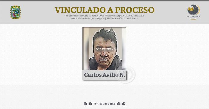 Detienen a Carlos Avilio N. por se le acusa de la muerte de cuatro personas