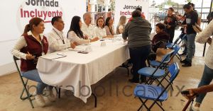 Participa voluntariado del Congreso en &quot;Jornada de Atención Ciudadana&quot; en Acatlán