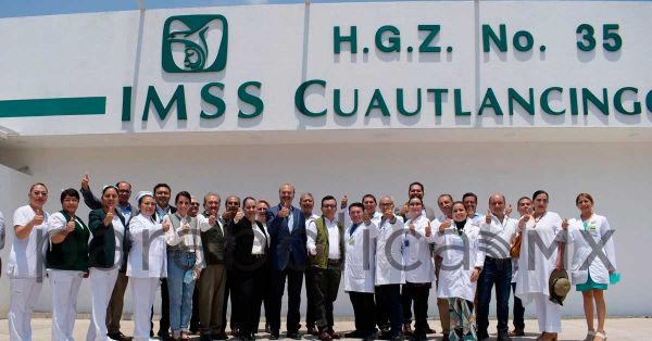 Supervisan autoridades del IMSS y miembros del Consejo Consultivo el nuevo HGZ No. 35 en Cuautlancingo