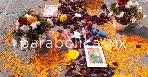 Recuerdan a Maribel Santiago, pequeña fallecida por la caída de la rama de un árbol del Zócalo