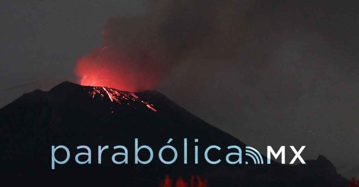 Aplazan posible cambio de alerta del volcán Popocatépetl al lunes