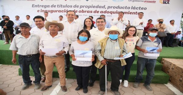 Reciben apoyos habitantes de Tepanco de López