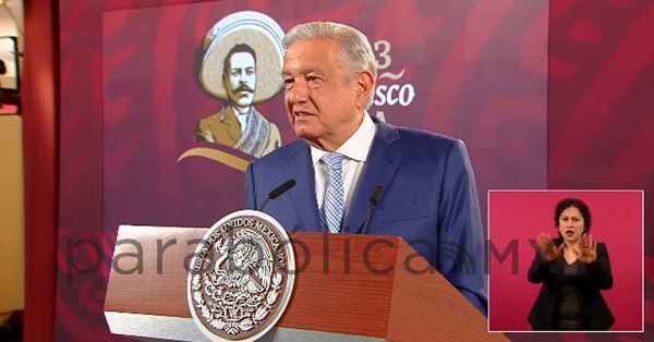 Señala Presidencia que el Poder Judicial está tomado por la delincuencia organizada