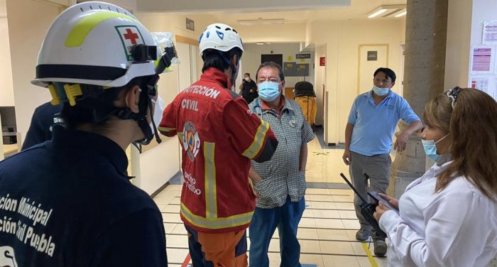 Reportan saldo blanco tras sismo en la capital poblana