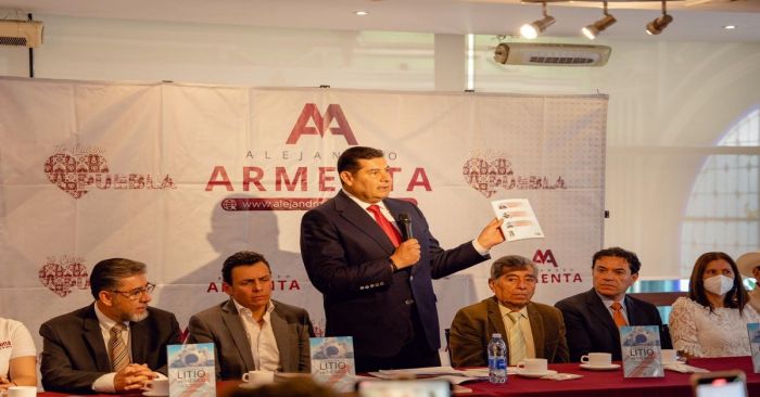 Está Puebla preparada para el desarrollo tecnológico del Litio: Armenta