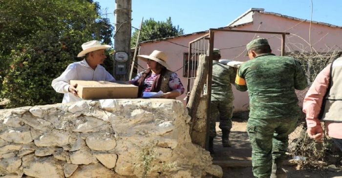 Reciben apoyos familias afectadas por ‘Culiacanazo 2.0′