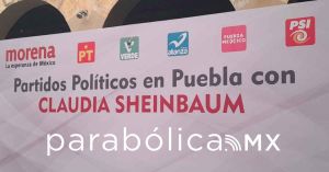 Suma la 4T en Puebla a Nueva Alianza, PSI y Fuerza Por México