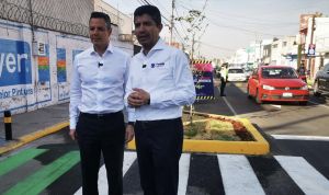 Respalda priismo al alcalde Eduardo Rivera; entregan obras