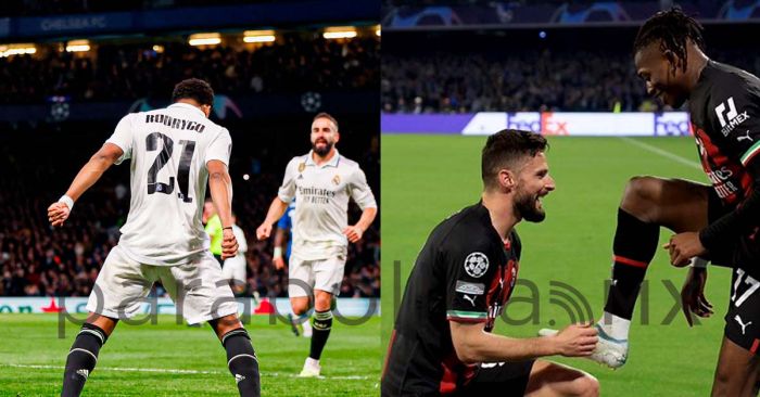 Avanzan Milan y Real Madrid a las semifinales de Champions League