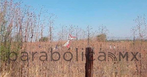 Se desploma aeronave en Puente de Ixtla, Morelos; 2 personas fallecieron