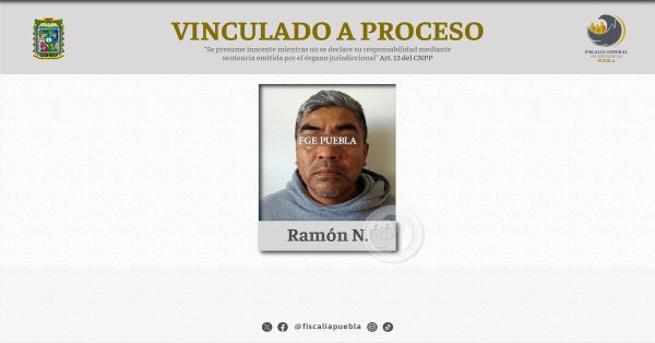 Vinculan a proceso a Ramón N. por probable delito de estupro