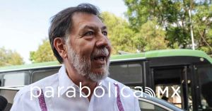 Noroña vuelve a Puebla; quiere ser el sucesor de AMLO