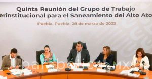 Presentan informe sobre saneamiento del Alto Atoyac