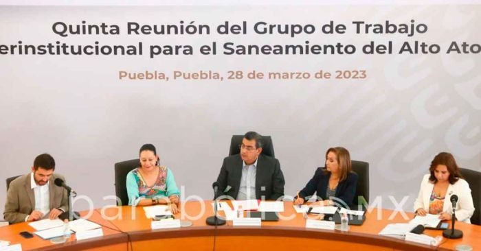 Presentan informe sobre saneamiento del Alto Atoyac