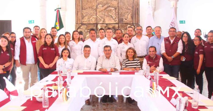 Encabeza Sergio Salomón reunión con autoridades del Tetela de Ocampo