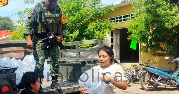 Preocupa a Sedena situación de agua potable en Guerrero