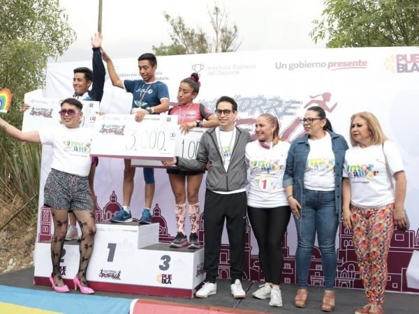 Con la carrera “Amor es Amor”, gobierno de Puebla promueve la inclusión