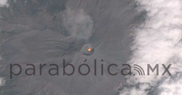 Detecta Cenapred nuevo domo dentro del cráter del Popocatépetl