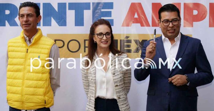 Aplaude Eduardo Rivera inicio de trabajos para r&eacute;plicar el Frente Amplio en Puebla