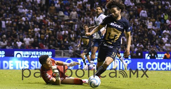 Vence Pumas al Puebla en el Cuauhtémoc