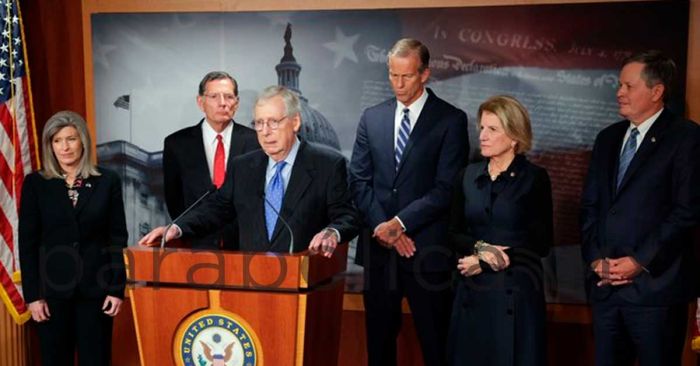 Hospitalizan al l&iacute;der republicano en el Senado de EEUU, Mitch McConnel tras sufrir una ca&iacute;da