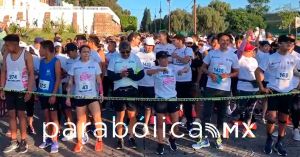 Corren ediles metropolitanos la carrera de la Juventud en San Andrés Cholula