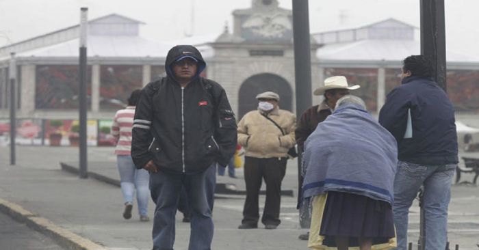 Bajas temperaturas por frente fr&iacute;o y fen&oacute;meno DANA
