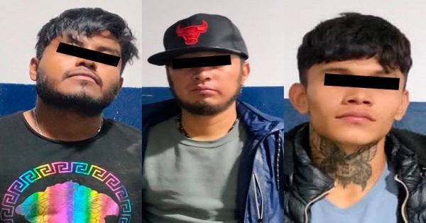 Detienen a tres integrantes de "Los Gonza" dedicados al robo de tiendas Oxxo