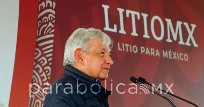 Felicité al presidente por la nacionalización del Litio: Armenta