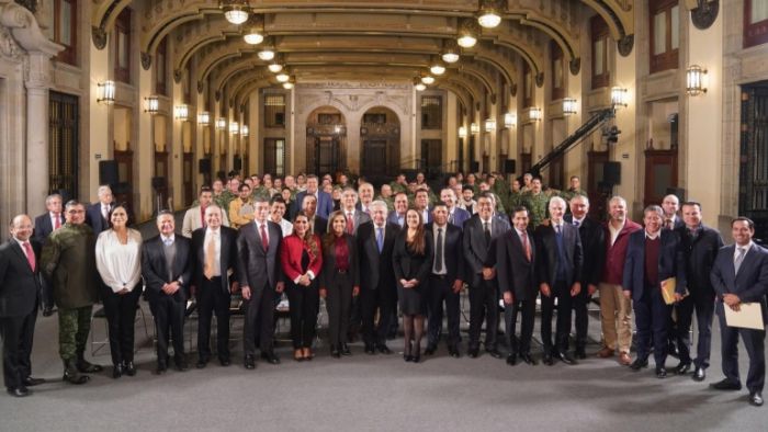 Celebran gobernadores de Morena quinto año de gobierno de AMLO