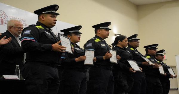 Reconocen labor de la Polic&iacute;a de Puebla Capital