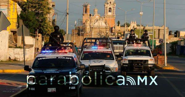 Mantiene San Andr&eacute;s Cholula operativos de seguridad coordinados con el estado y federaci&oacute;n