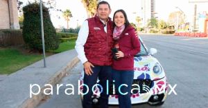 Armenta y Liz Vilchis se van de gira a Chignahuapan en un Zacua