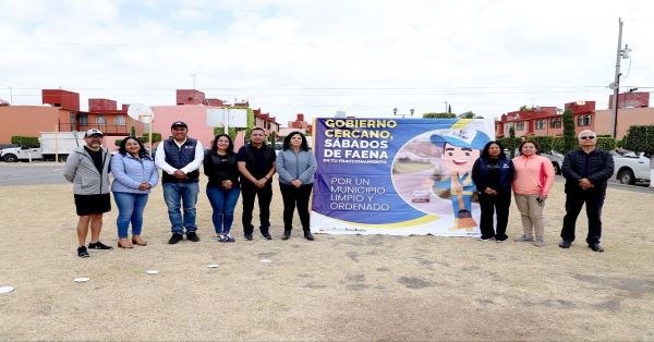 Realizan en San Andrés “Sábados de faena en tu fraccionamiento” en Villas de Atlixco