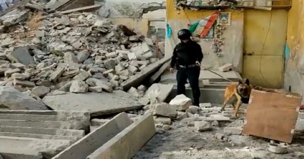 Se registra derrumbe en Casona de la 7 Norte