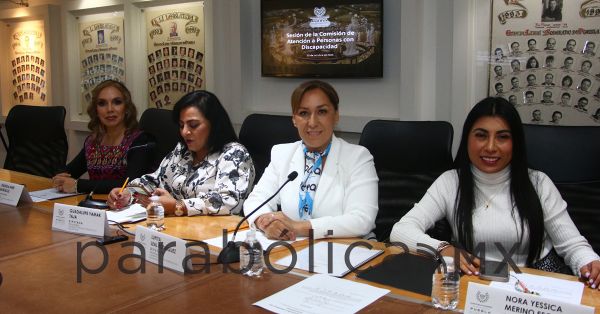 Presentan informe anual de la Comisión de Atención a Personas con Discapacidad