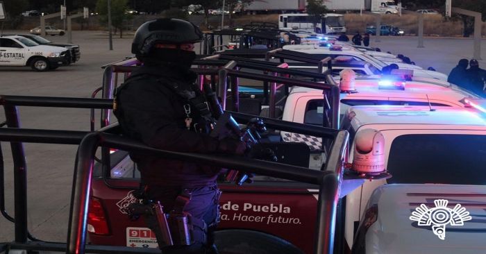 Inician operativos de seguridad en Puebla y zonas aledañas