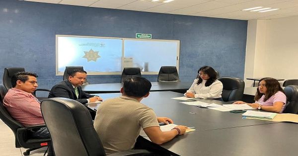 Realiza regidora Berenice Porquillo reunión de trabajo con el consejo de La Judicatura Federal