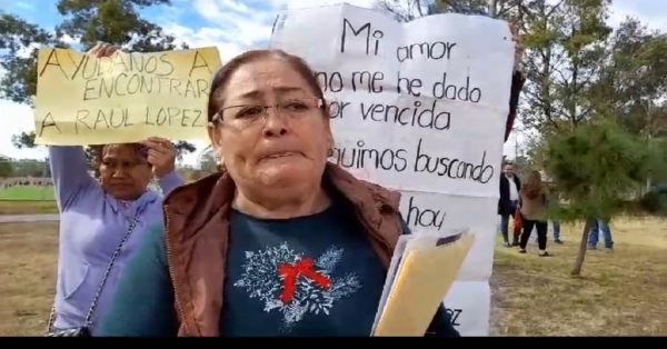 Pide madre ayuda al gobernador para localizar a su hijo que despareció en Chachapa